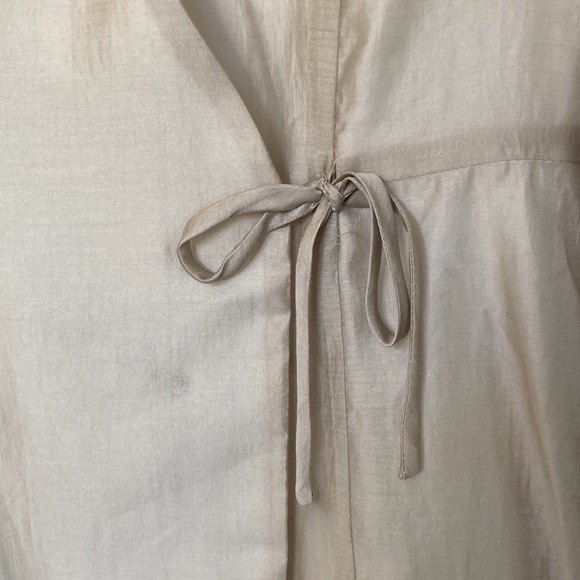 🎉 3 For $20 GB GIRLS Party Dress Size 10 (M) Faux Wrap V Neck Long Sleeve NWOT - Picture 3 of 5